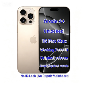 Wholesale Unlocked <strong>iPhone</strong> 16 <strong>Pro</strong> <strong>Max</strong> <strong>256GB</strong> Desert Titanium Original Smartphone Factory Price A18 <strong>Pro</strong> 5G Supplier Bulk Stock - Product Image 1