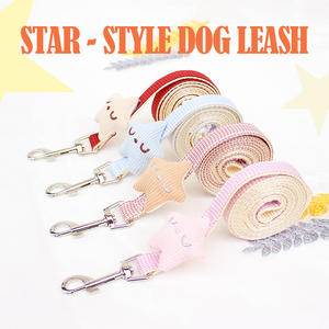 Nouveau design harnais pour animaux de compagnie en plein air mignon dessin animé poupée sangle réglable chien poitrine gilet et laisse ensemble - Product Image 2