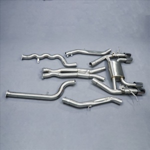 Système d'échappement Catback à soupapes électriques haute performance 89 mm G80 M3 pour BMW M4 G82 S58 3.0T avec support en alliage d'aluminium - Product Image 4