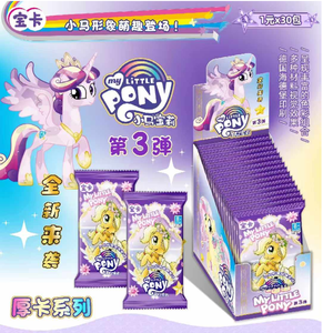 Cartas de My Little Pony, Cartas de Amistad Eterna, Paquete Arcoíris Huiyue, Paquete Divertido Shadow, Tercera Serie, Segunda Serie, CR Black Back 3 - Product Image 1