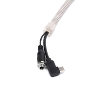 SST avion acier inoxydable fil Protection sécurité intégré Flexible téléphone douche Conduit fil faisceau blindé cordon câble