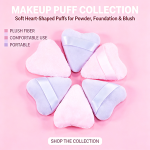 LIYA BEAUTY Esponja de Maquillaje Triangular Rosa, Suave y Aterciopelada, para Fijar el Maquillaje, Uso en Seco y Húmedo - Product Image 6