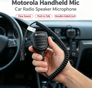 Microphone portable étanche MOTOROLA PMMN4071 PMMN4071A pour talkie-walkie DP2400E DP2600E XPR3300E XPR3500E R5 DEP550E DEP570E - Product Image 1