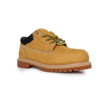 Chaussures de sécurité de travail en cuir de vachette personnalisées Rocklander, conformes aux normes CE, avec embout en acier, pour l'usine, la construction, antistatiques