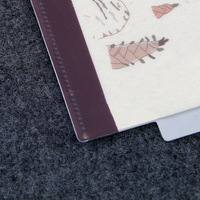 Carpeta de Presentación en Forma de L, Personalizada, de PVC, para Documentos A4, con Espacio para Tarjetas de Presentación, Carpeta de Archivo de Oficina, Carpeta de PP Personalizada, Venta al Por Mayor