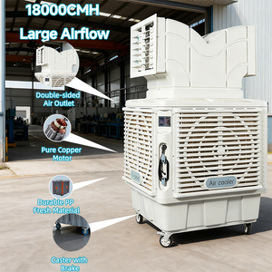 Hot bán 18000cmh nhà máy nước nhiệt độ bay hơi CPU công nghiệp điều hòa không khí cho hội thảo làm mát với các thành phần cốt lõi động cơ bơm - Product Image 3