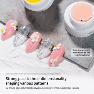 JTING Gel de sculpture 5D à effet tridimensionnel très populaire pour l'art des ongles, fournitures professionnelles pour salons de manucure, personnalisation OEM/ODM - Product Image 3