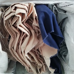 ZHAORUN balles sergé 100% coton <span class=keywords><strong>tissu</strong></span> coupe pièce lot textile <span class=keywords><strong>tissu</strong></span> stocklot par kg textile coton <span class=keywords><strong>tissu</strong></span> pour pantalon - Product Image 2