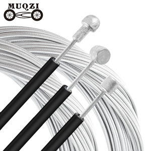 MUQZI Stahl-Fahrradkabel 2,1m Schaltzug 1,1m Bremskabel für MTB Rennrad - Product Image 1