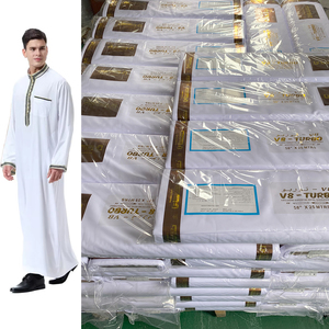 <span class=keywords><strong>TR</strong></span> 80/20 tessuto in Rayon di poliestere tessuto musulmano da uomo Toyobo arabo Thobe tessuto aderente da uomo all'ingrosso - Product Image 2