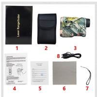 Télémètre laser camouflage NK-600 pour le golf et la chasse, portée 600m, rechargeable, pour usage extérieur