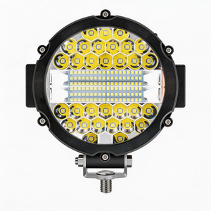 Venta al por Mayor de Faros Antiniebla LED de 7 Pulgadas y 72W, Luz Blanca y Amarilla, para Camiones, Jeeps 4X4 Todoterreno, 6000K - Product Image 3