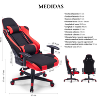 Chaise de jeu ergonomique OEM d'usine avec accoudoirs 2D à mécanisme papillon et repose-pieds réglable pour joueurs