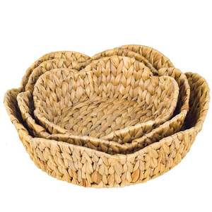 Eco Friendly New Product Water Hyacinth Pineapple OEM Customize New Design Seagrass <b>Storage</b> Basket From HNH Craft - Product Image 4