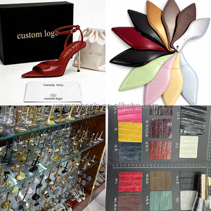 Fabricante Chino de Botines de Tacón de Aguja para Mujer, con Punta en Pico, Etiqueta Blanca, para Venta al Por Mayor - Product Image 3