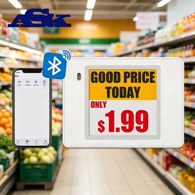 Wholesale Small Bluetooth  Epeper Digital Price Tags Electronic Shelf Label for Shop