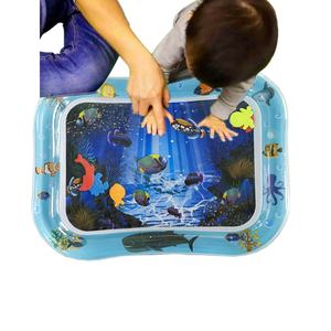 Juguete inflable de alta calidad, almohadilla inflable para <span class=keywords><strong>el</strong></span> tiempo de la barriga, alfombrilla de juego de agua para bebés, bebés pequeños - Product Image 1