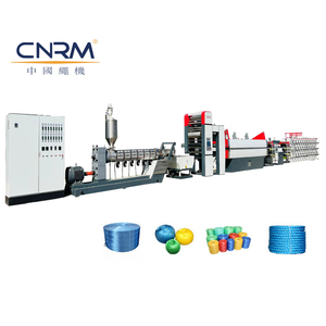 Industrial Polypropylene <strong>Plastic</strong> Pp PP Nylon String Extrusion Line Polypropylene Fibrillated Yarn <strong>Plastic</strong> Rope Twine Extrusion <strong>Mac</strong> - Product Image 1