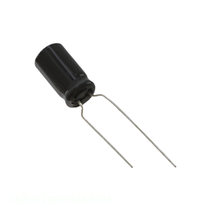 ตัวเก็บประจุแบบรูผ่านรูสำหรับ16ZLH220MTA6.3X11สารส้ม220 uF 20% 16V แบบเรเดียล th 220 uF - Product Image 1