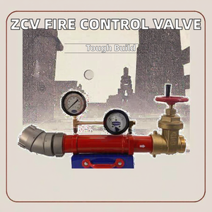 Dispositivo de prueba de válvula de latón American NFPA Venta caliente Equipo de extinción de incendios 2 1/2 ''Entrada giratoria NST hembra 2 1/2'' Salida NST macho - Product Image 2