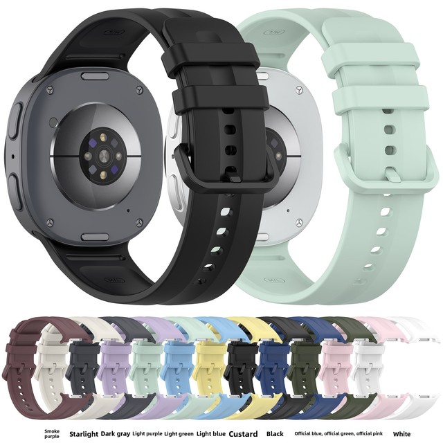 Newest Silicone Bracelet for Samsung Galaxy Watch 9 Strap Smart Wrist Watchband Sport Replacement Band Accessories