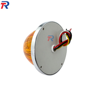 Feu de position latéral LED universel 12V/24V pour camion, base chromée, éclairage de dégagement, visière, multicolore, étanche, anti-poussière, pour rénovation/amélioration (remplace l'OE)
