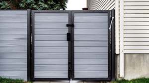 着陸防錆プレミアムラージ屋外WPC犬小屋ペットエンクロージャー犬小屋ファームフェンスWPCフェンス - Product Image 3