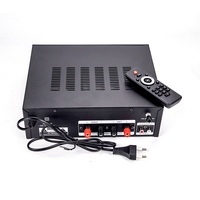 Amplificateur PA Minsound 2*70W pour maison intelligente avec 9 entrées, récepteur pour audio, vidéo et éclairage professionnels