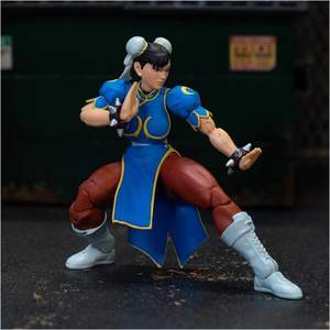 Figura DE ACCIÓN DE PVC con imagen de juego personalizada para Street Fighter 6 <span class=keywords><strong>Chun</strong></span> <span class=keywords><strong>Li</strong></span>, modelo de juguete para niños y adultos, figura de acción articulada móvil - Product Image 4