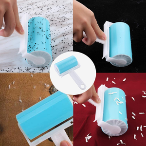 Reusable Sticky Manual Pet Hair Remover Gel Lint <b>Roller</b> Easy Home Cleaning <b>Tool</b> for Cats Dogs Furniture Couch Carpet Dusty - Product Image 3
