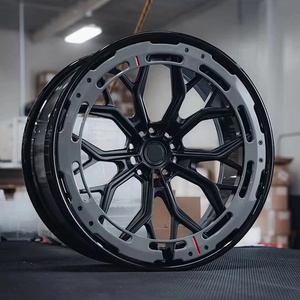 Ruedas Forjadas Modulares de 2 Piezas de Alta Gama para Construcción de Vehículos de Calle, <span class=keywords><strong>17</strong></span>-21 Pulgadas, 5x100, 5x108, 5x112, 5x114.3, 5x115, 5x120, 5x127 para Mercedes-Benz - Product Image 2