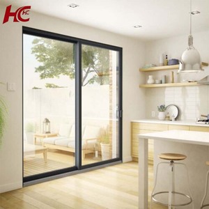 Tối giản bằng chứng Nhôm đóng khung cửa nhà bếp cách nhiệt cửa đôi cửa kính cường lực - Product Image 4