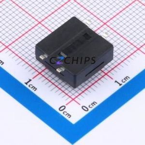 K2-1841SP-H4SW-02 Tactile Switch SMD-4P,12x12mm Switch Single Pole Single Throw Round Button 2.5N Vertical Mount - Product Image 2