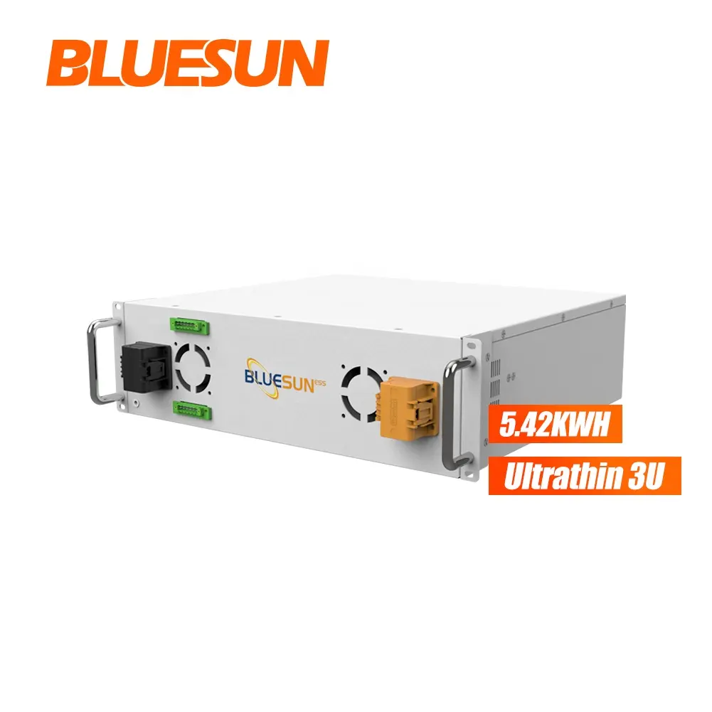 Bluesun-batería solar lifepo4, 24v, 1000Ah, batería de litio, fosfato de hierro