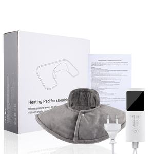 Châle chauffant pour les épaules et le cou avec niveaux de température et minuteurs – Coussin chauffant pour la maison et le bureau - Product Image 2