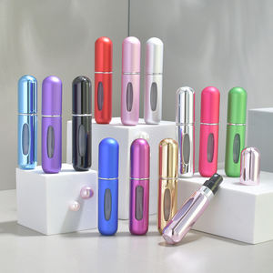 उच्च अंत ग्लास इत्र की बोतल 5 मिली लक्जरी इत्र की बोतल, लोगो मुद्रण और नीचे भरे हुए रिफिएबल बोतल सिस्टम - Product Image 1