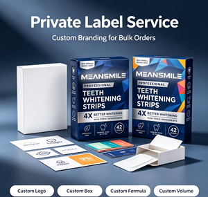 Bandes blanchissantes pour dents sans danger pour l'émail, <span class=keywords><strong>42</strong></span> bandes, soins bucco-dentaires familiaux, logo personnalisé, marque privée, vente en gros, bandes dentaires à domicile - Product Image 3