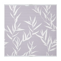 Fleurs et plantes de haute qualité, impressions HD, affiche personnalisée, art mural, stores plissés Klemmfix sans perçage pour chambre à coucher