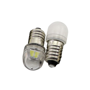 Longue durée de vie demi-couverture de <span class=keywords><strong>PC</strong></span> laiteux Low Watt AC120V AC230V 60V 12V e10 led ampoule - Product Image 2