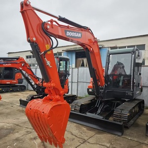 รถขุดขนาดเล็ก Doosan DX60 มือสอง ราคาถูก ใช้งานน้อย น้ำหนัก 6 ตัน พร้อม EPA/CE/AC มีสินค้าในสต็อก - Product Image 3