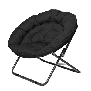 Sedia a Mezzaluna Pieghevole Morbida e Confortevole di Alta Qualità, Personalizzabile e Oversize, per Relax - Product Image 1