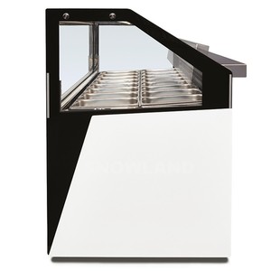 Réfrigérateur-congélateur commercial pour glaces et sorbets, 24 bacs en acier inoxydable pour restaurants - Product Image 3