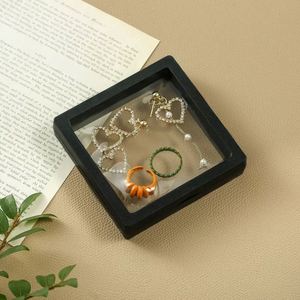 Brilliant Luxurious Micro Seal Wearable Armor Storage <b>Paper</b> Packaging Square Jewelry Box Cover Closure Halloween PE Suspension - Product Image 6