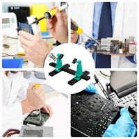 Support de serrage avec support pour fer à souder, outil de fixation pour la réparation et le démontage de cartes mères de téléphones