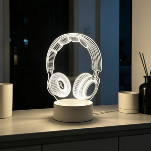 Room Decoration Table Lamp Desk Decoration GameLight Toy Gift Gamepad Game Decoration <b>Light</b> 3D Esports - Product Image 1