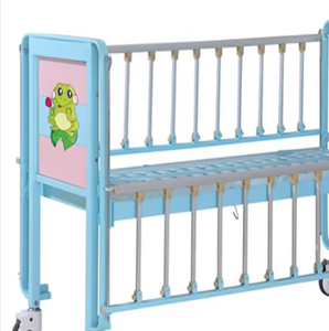 MN-CB002 2 Kranklı Manuel Ayarlanabilir Çocuk Yatağı Pediatrik Yatılı Hastalar İçin Tıbbi Yatak - Product Image 2