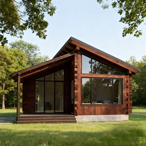 Cabane en <span class=keywords><strong>bois</strong></span> traditionnelle écologique en forme de <span class=keywords><strong>bateau</strong></span> avec structure de pergola en <span class=keywords><strong>bois</strong></span> - Product Image 3