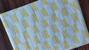 Papel de Embalaje para Alimentos, Biodegradable, Resistente al Aceite y a la Grasa, con Recubrimiento de PE, Impresión de Logotipo Personalizada, para Hamburguesas - Product Image 5