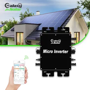 Galaxy Microinverter Power Dc-Ac 300w-1600w Solar Micro Inverter Pv Micro Grid Tie Inverter