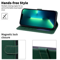 Étuis portefeuille en cuir pour téléphones mobiles iPhone 17, 16, Xiaomi Redmi, Moto
